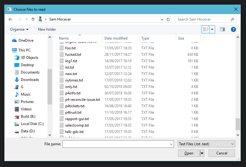portable-file-dialogs: native OS dialogs on all platforms.